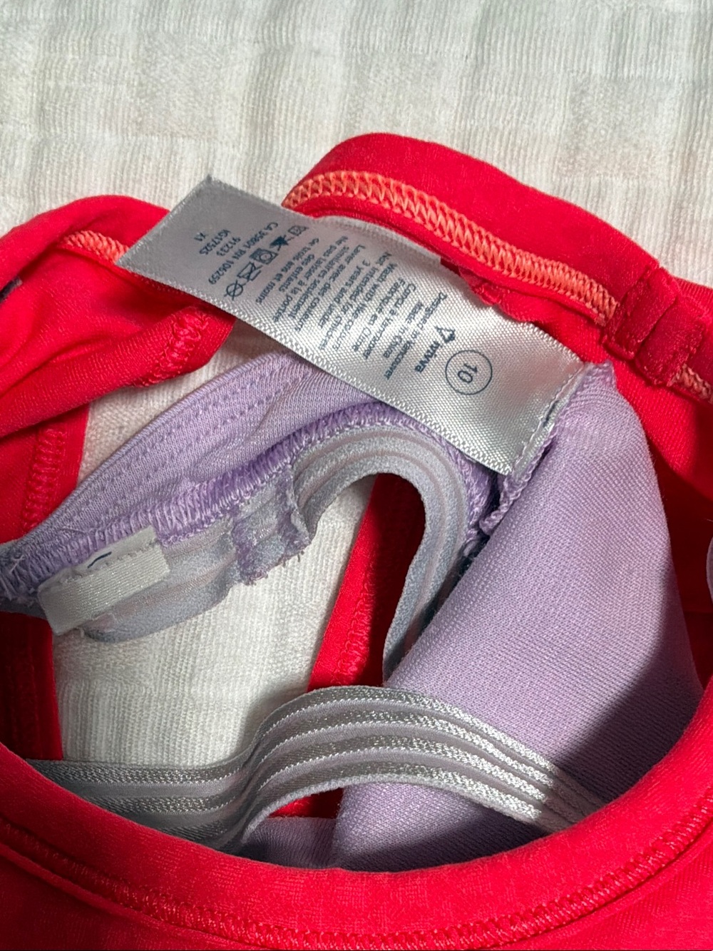 lululemon athletica Kids Leggings - Bright Pink & Light Purple